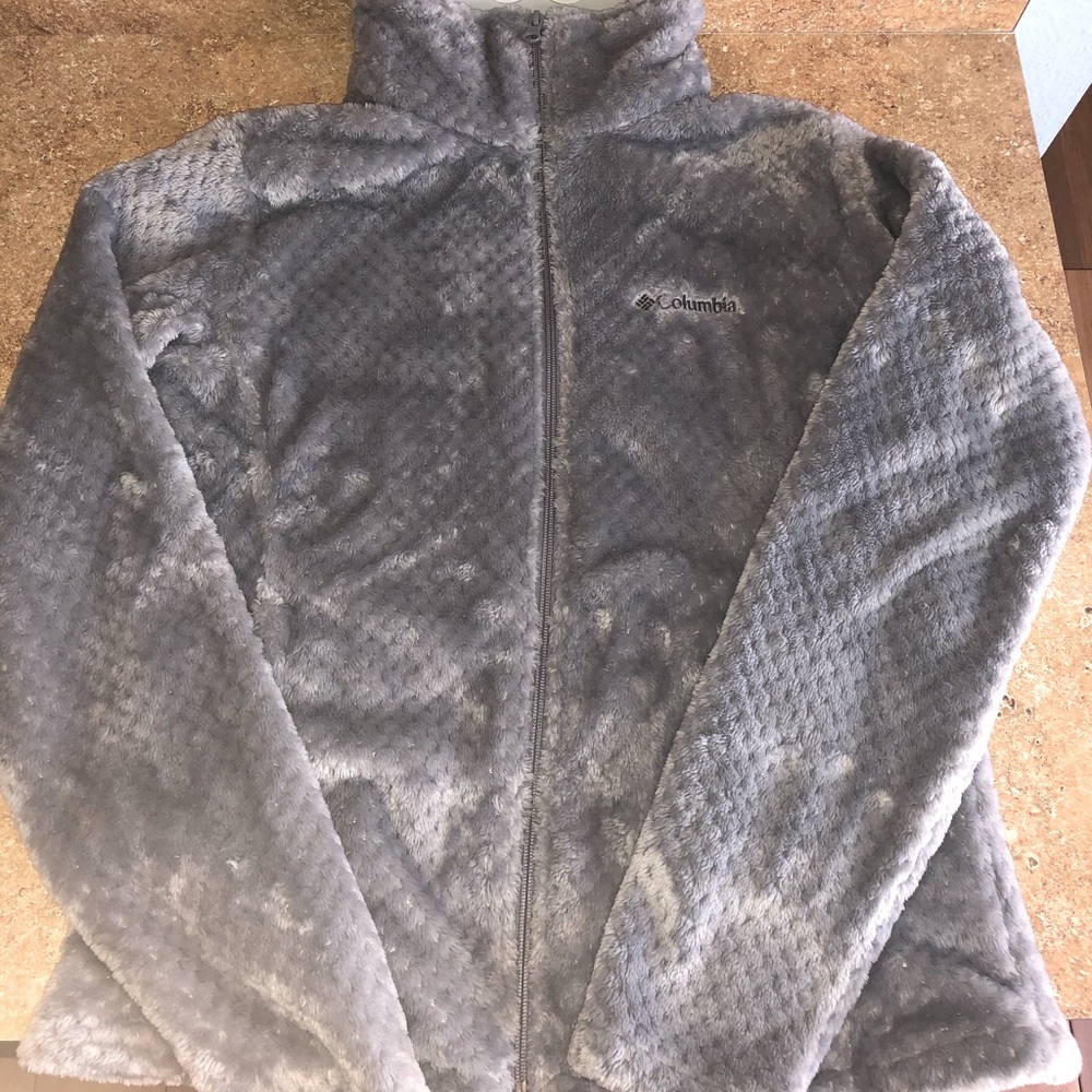 Gray Columbia Sherpa Jacket! 🧥